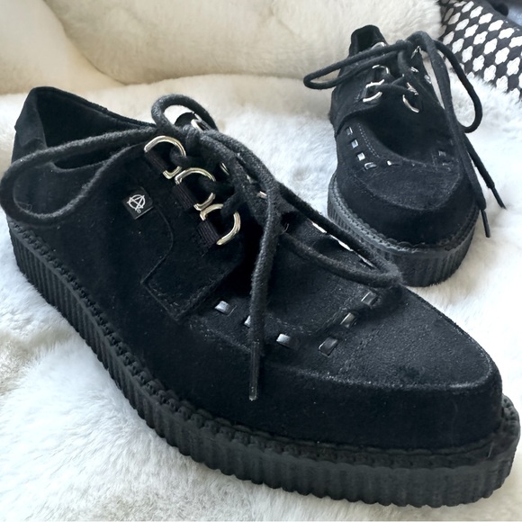 ⚡️SOLD⚡️T.U.K|Suede Creepers - Picture 2 of 5